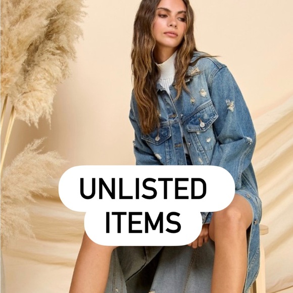 Unlisted Items for Posh Live - Nov 10th - Picture 1 of 2